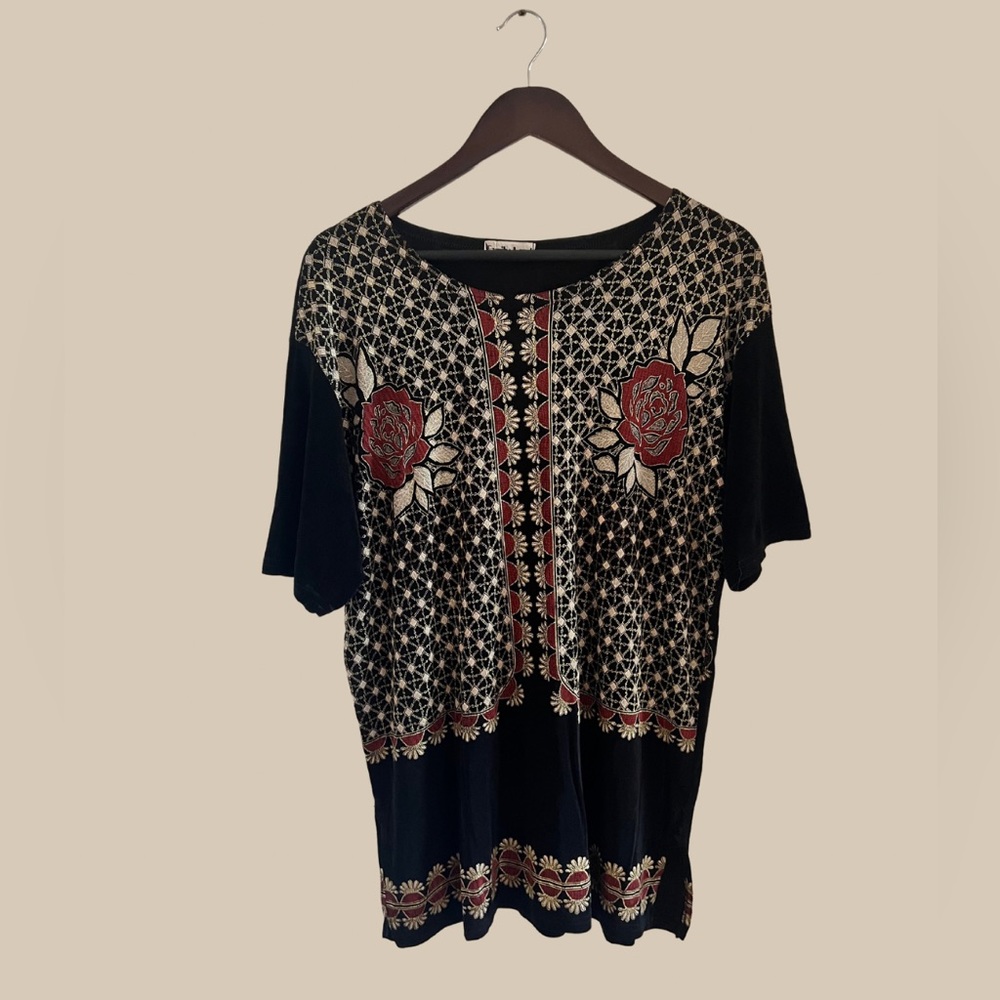 Rose gold blouse